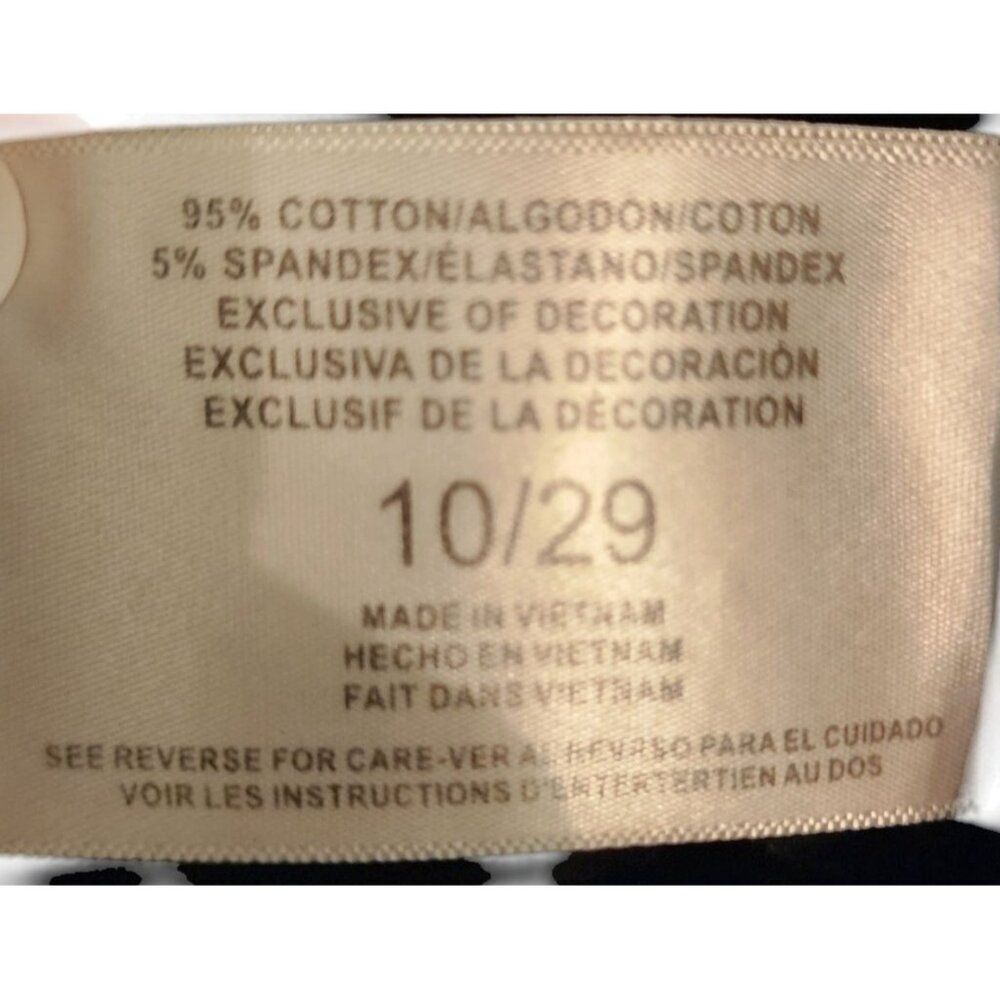 Nine West Vintage Collection VAC Straight Leg Stretch Pants Womens 10 Black - Picture 7 of 9